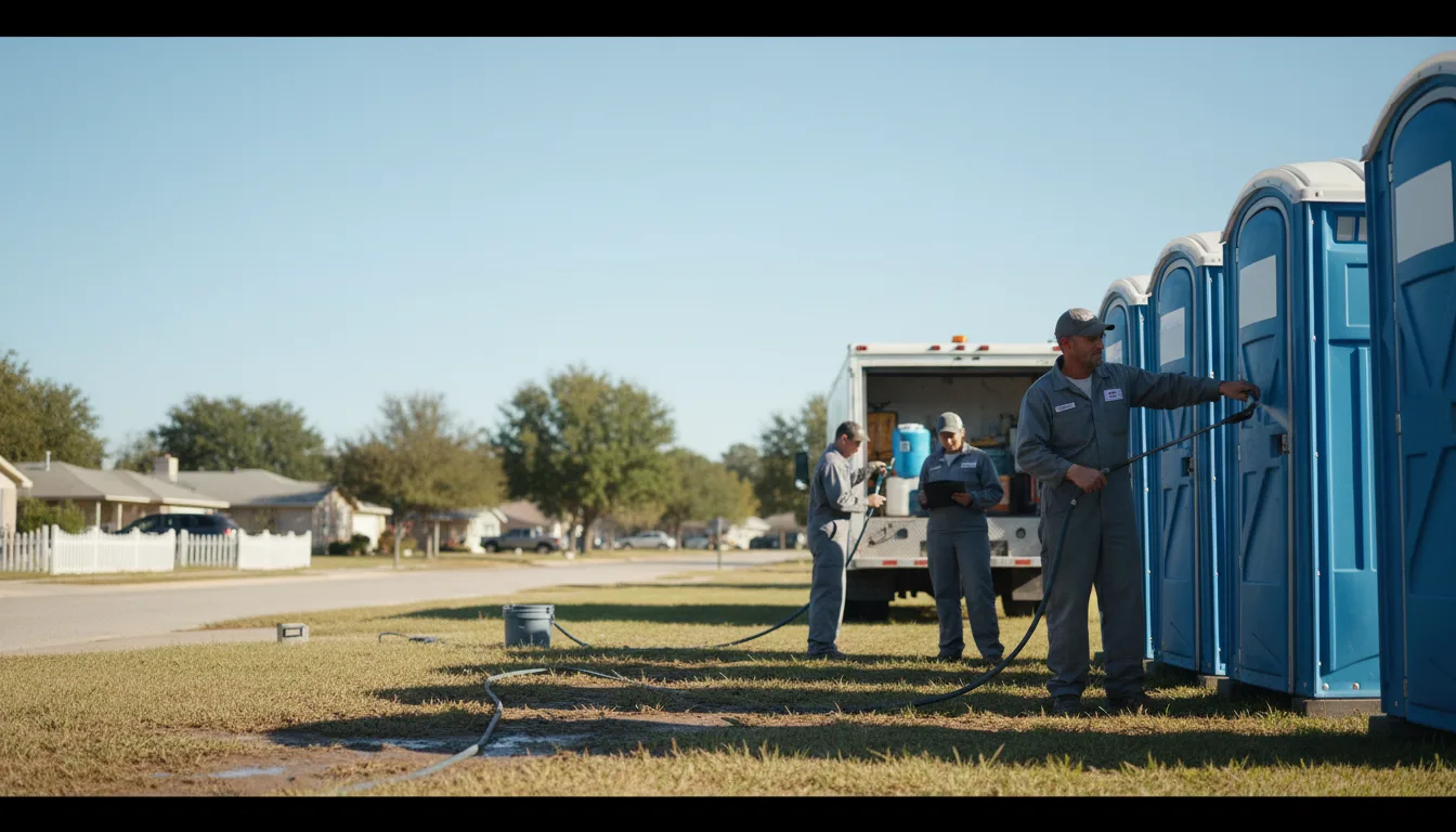Long-Term Portable Toilet Rental in Coldwater, OH near me